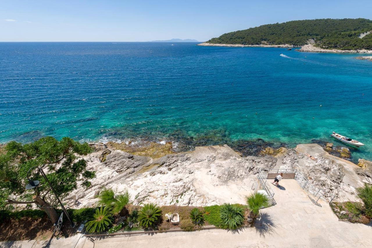 Luxury Bellavista Amazing Sea Holidays With Private Beach & Parking มิลนา ภายนอก รูปภาพ