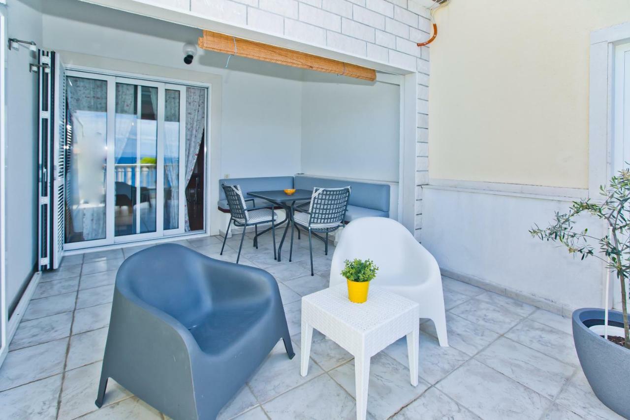 Luxury Bellavista Amazing Sea Holidays With Private Beach & Parking มิลนา ภายนอก รูปภาพ